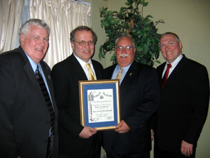 Photo of NJ Farm Bureau receiving award