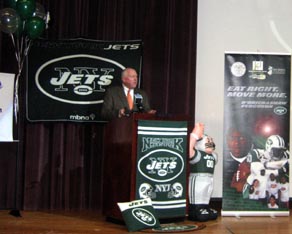 Photo of Secretary Kuperus at PCTI with Jets