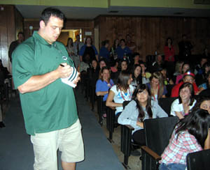 Photo of Mike Devito at Elmwood Park High School