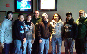 Photo of Harrison High School Group at Jets game