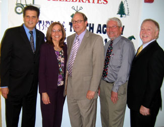 Photo of Joe DiVincenzo, Marie Barry, Secretary Fisher, Dean Goodman and Pennella