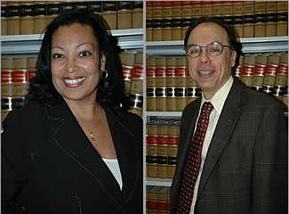 Photo of Rochelle Rozier and Gary Mitchel