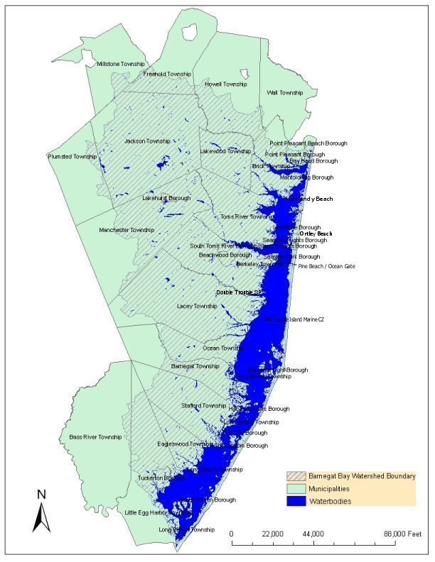 Barnegat Bay Watershed & Municipalities