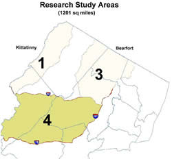 Bear study areas