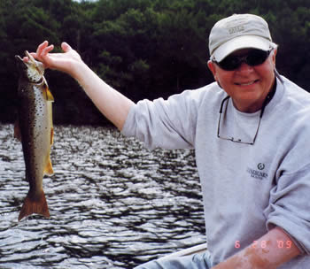 Salmon at Waywayanda Lake