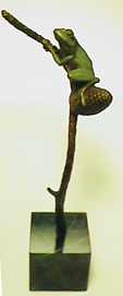 Pine Barrens Treefrog Sculpture