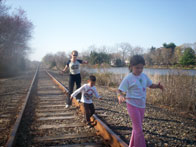 Honorable Mention: On the Right Track / Thompson Park, Jamesburg / Joelle Marrone