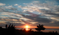 Honorable Mention: Sunset over the Bay at Sunset Park / Sunset Park, Harvey Cedars / Deborah Campano