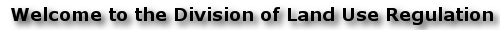 Division of Land Use Regulation