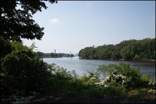 A view of the Delaware River