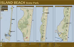 Island Beach Trail Map