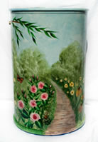 photo of rain barrel