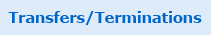 Online License Transfers/Terminations