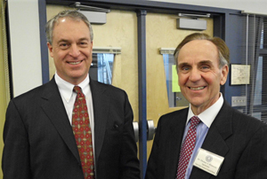 NJDOE acting Commissioner Chris Cerf and UC VTS Superintendent Dr. Thomas Bistocchi