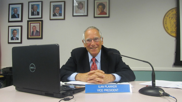 Ilan Plawker, newly elected vice president of the State Board of Education.