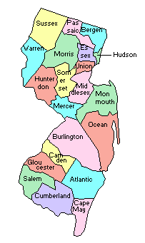 NJ Map