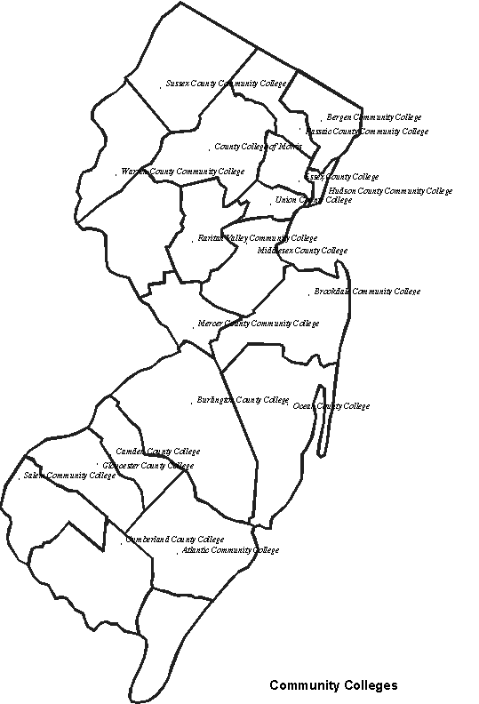 Community College Map