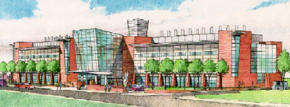 Artist's Rendering of Newark's Science Park
