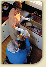 help in kitchen