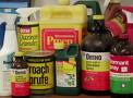 various pesticides