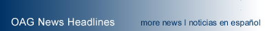 OAG News Headlines