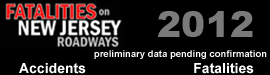 New Jersey 2012 Fatal Accident Stats