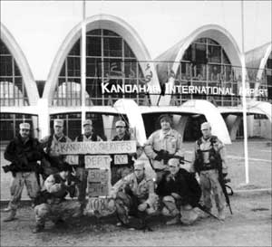 kandarhar stationed troops