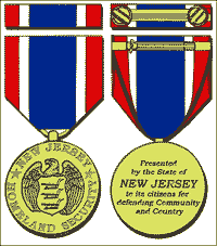 NJ Homeland Defense Medal