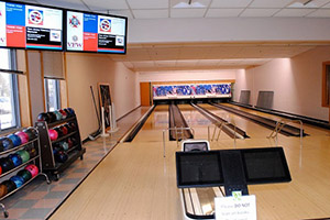 The bowling alley in Vineland Memorial Home