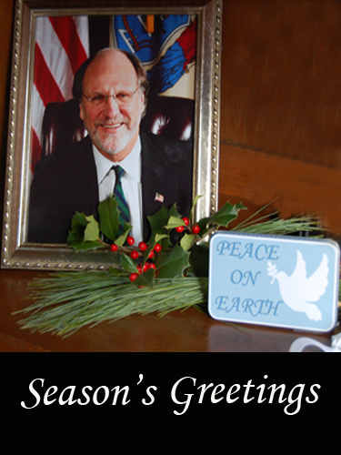 Season's Greetings from Drumthwacket, the official residence of the Governor of New Jersey