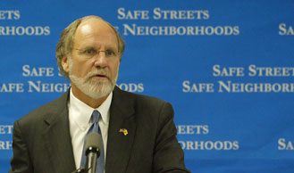 Governor Corzine at Press Conference