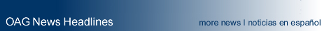 OAG News Headlines