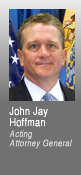 John Hoffman, Acting Attorney General