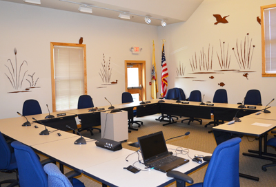 Pinelands Commission meeting room