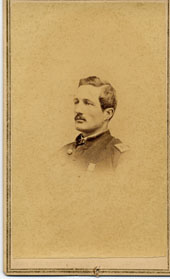 Captain George M. Stelle, 8th NJ Volunteers, Photographer: D. Clark, New Brunswick, NJ