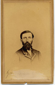 2nd Lieutenant Samuel Warbasse, 1st NJ Cavalry, Photographer: I. G. Owen, Newton, NJ