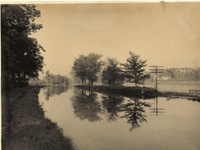 “Canal East of Boonton”. [looking south]