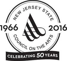 NJSCA 50th Anniversary Logo - b/w
