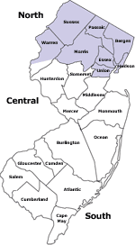 north region map