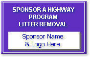 sponsor a highway graphic