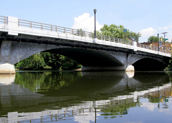 The Monroe Street Bridge over the Rahway River in Union County will be replaced photo.