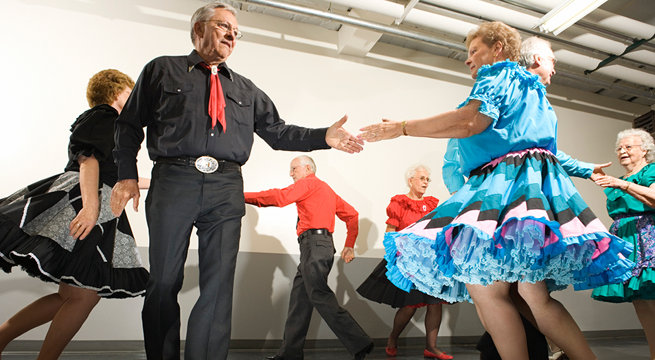 People dancing