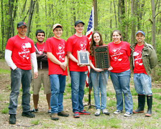 Photo of 2011 Envirothon Winners - MATES