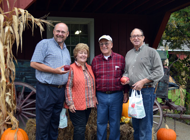 Photo of Freeholder Smith, Mary and Dave Flitcroft and Secretary Fisher