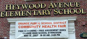 Heywood Ave School Sign