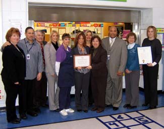 Photo of presentations at Southwood Elementary School