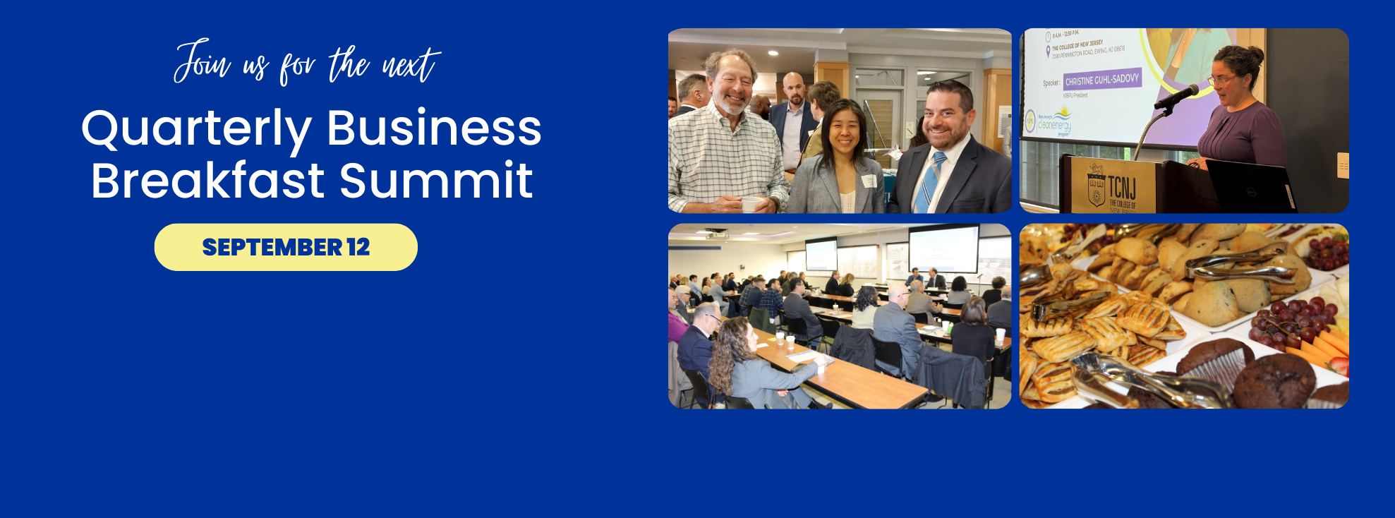 September 12, 2025, NJBPU Quarterly Business Breakfast Summit