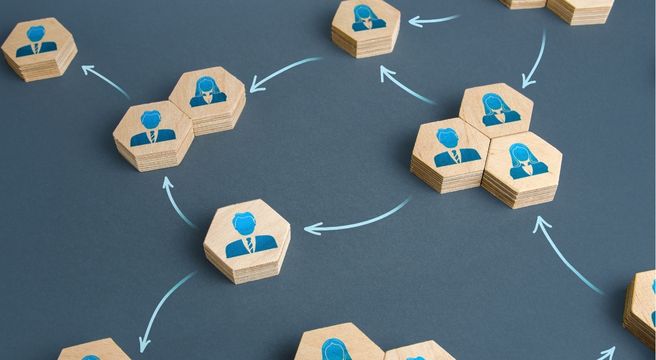 Image: icons showing roles and interconnectedness