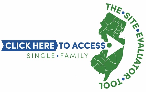 Single Family banner with New Jersey map