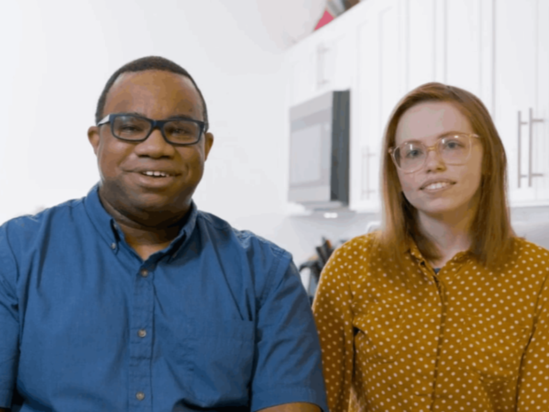 Kyle and Kiri homeowners